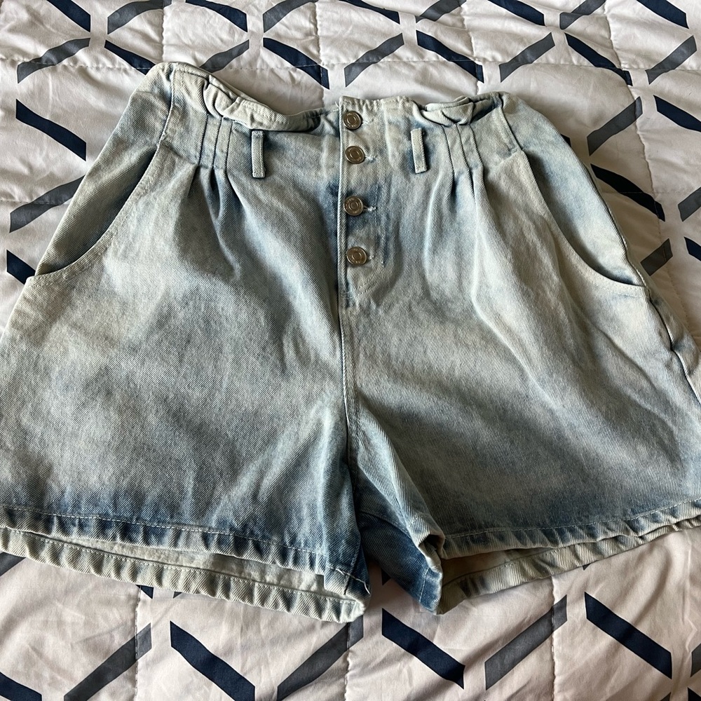 Zara high waist shorts